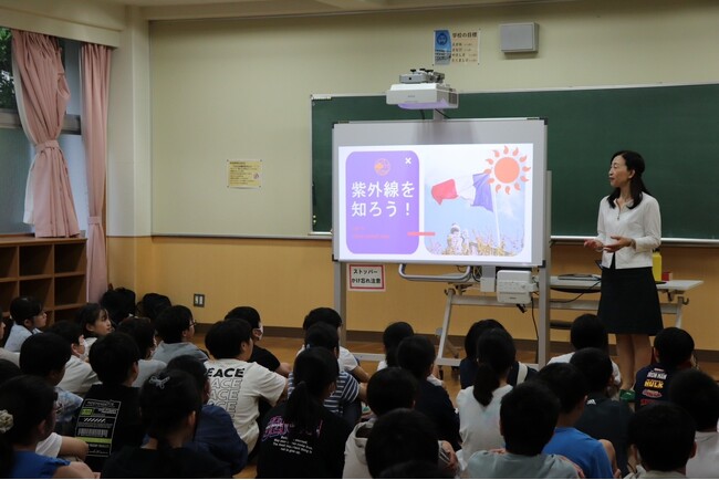 和光市立第三小学校　紫外線対策講座