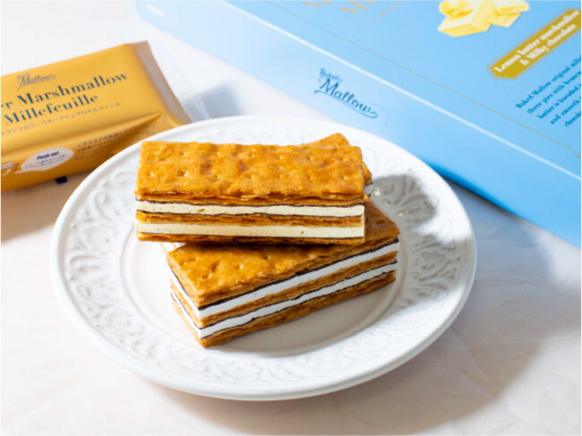 高島屋大阪店初登場の「バターマシュマロミルフィーユ」