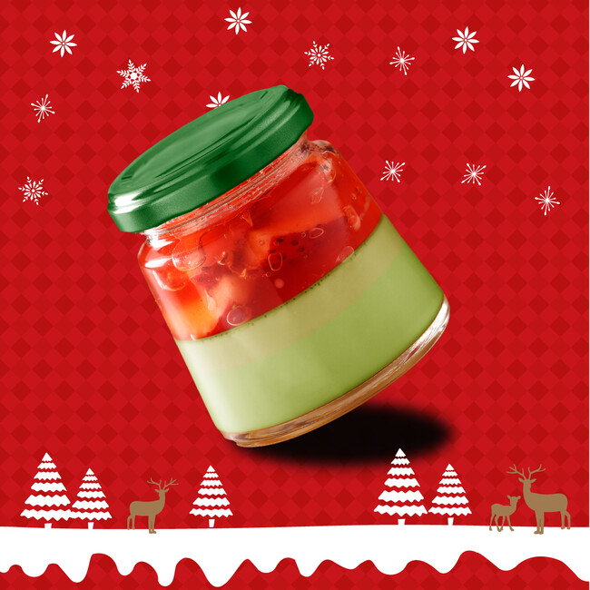 いちごピスタチオプリン 500円(税込) いちごピスタチオプリン 500円(税込)