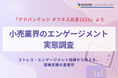 小売業界のエンゲージメント実態調査　高ストレス者割合は全体平均を上回る11.0%
