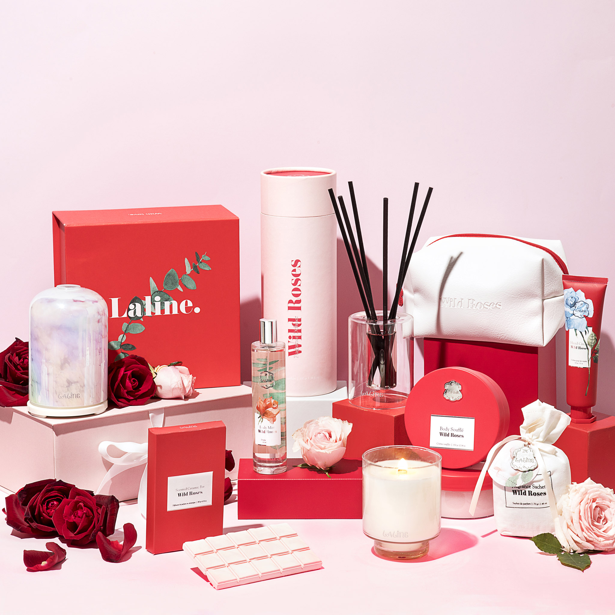 【Laline】恋に落ちるフレグランスWild Roses（ワイルドローズ）限定コレクション 2020年4月17日新登場