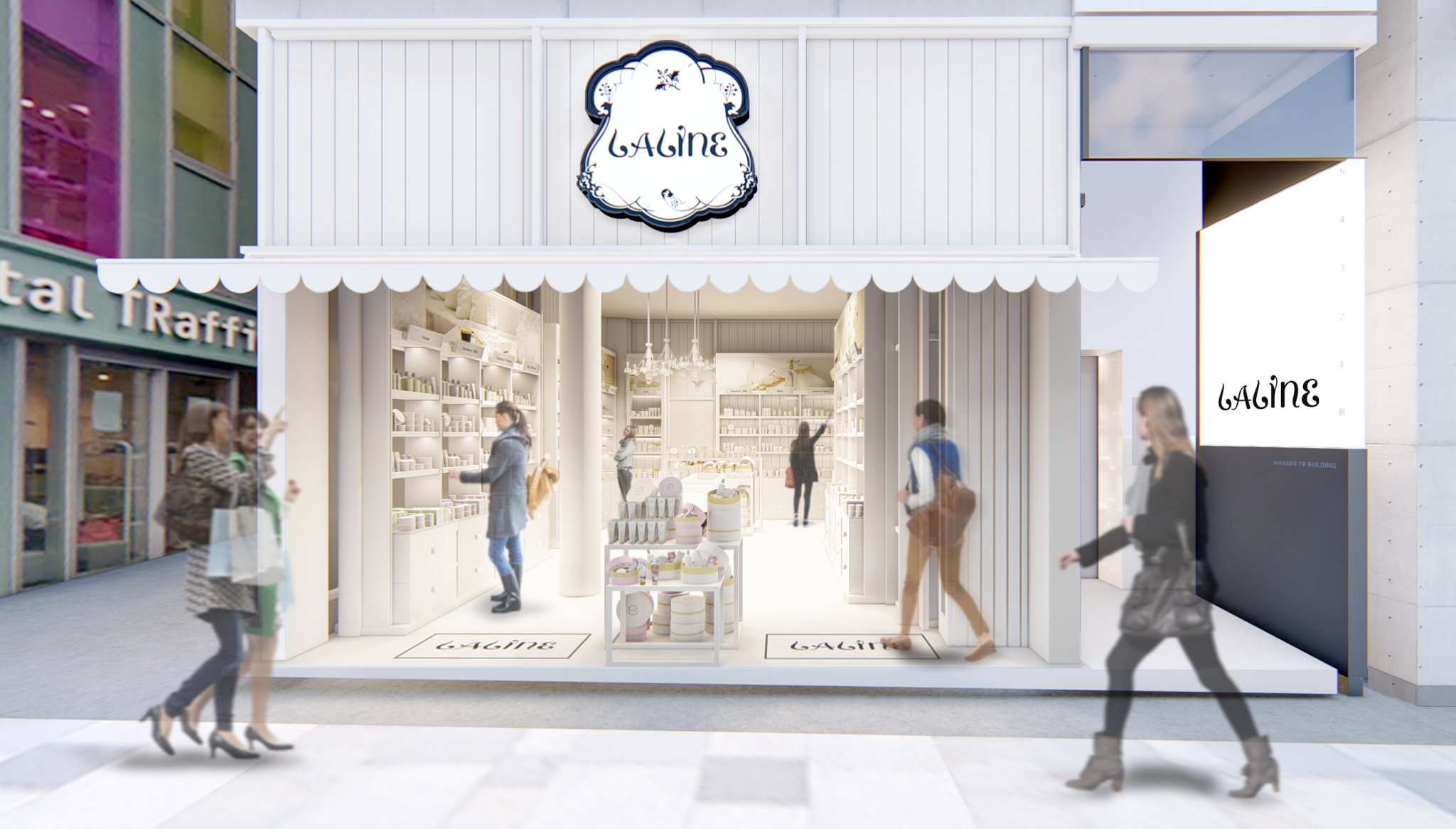 Laline】「原宿表参道店」1月31日（水）移転リニューアルオープン！｜Laline JAPAN株式会社  (株式会社TSIホールディングス)のプレスリリース