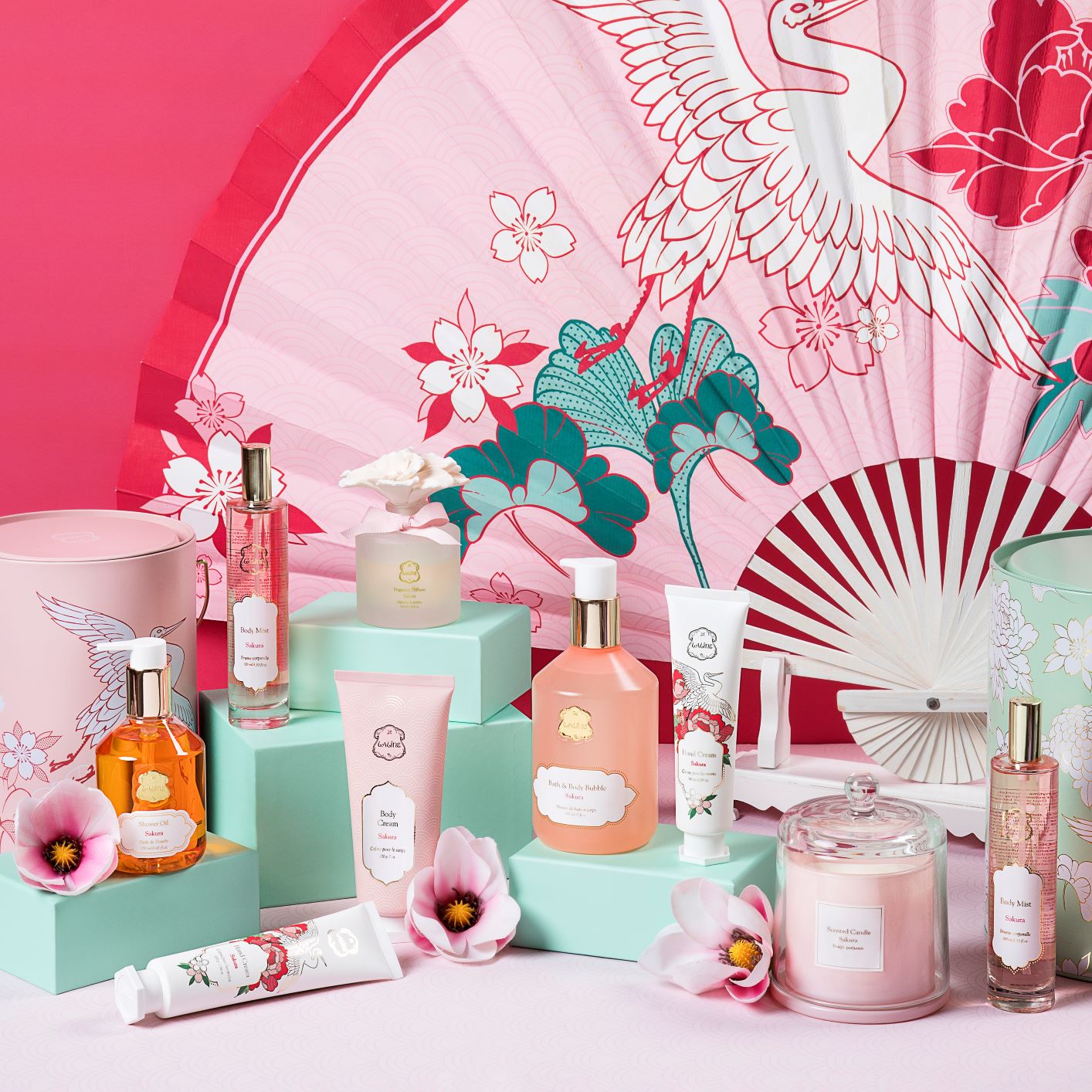 【Laline】日本古来の自然の恵みへのオマージュを込めた限定コレクション  「SAKURA （サクラ）」2020年1月4日限定発売