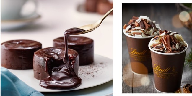 【カフェ商品】11種類以上のフレーバーから選べるショコラドリンクや特別なショコラスイーツをお届け。