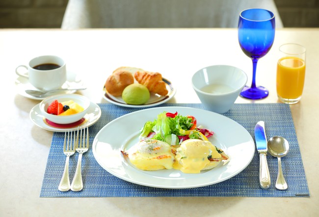 エッグベネディクトやクロックマダムが楽しめる人気の朝食