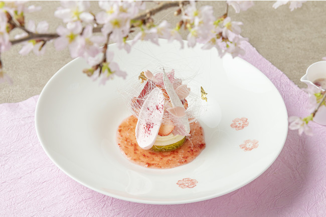 桜ティラミス～豆乳甘酒スープ添え～ イメージ