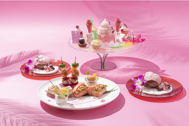 Pink Palace Afternoon Tea 2022 Inspired by The Royal Hawaiianイメージ