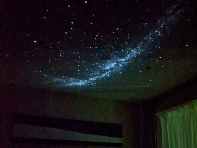 室内用 プラネタリウムの様子 室内用 プラネタリウムの様子