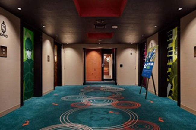 コンセプトフロア エレベーターホールでキャラクターがお出迎え (イメージ)