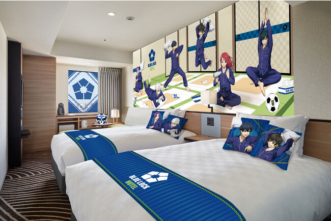 描き下ろしのオリジナルイラストを使った、コンセプトルーム (イメージ)