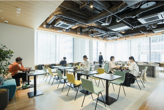 ホテル1階カフェエリア