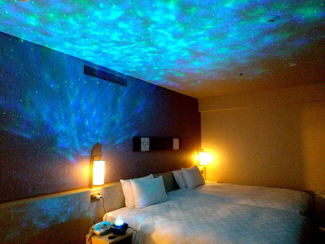 宿泊プラン 「ブリリアントクリスマスステイ」プロジェクター使用イメージ 宿泊プラン 「ブリリアントクリスマスステイ」プロジェクター使用イメージ