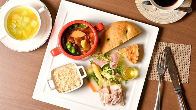 1日10食限定「季楽里ランチプレート」 1日10食限定「季楽里ランチプレート」