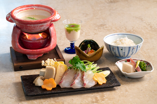 【京の朝鍋】 旬の食材を、香り豊かなお出汁の鍋で。