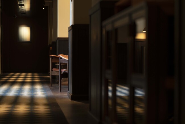 クラシカルなホテル内廊下 クラシカルなホテル内廊下