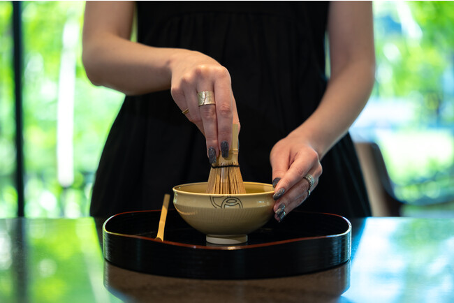 盆点前の抹茶体験 盆点前の抹茶体験