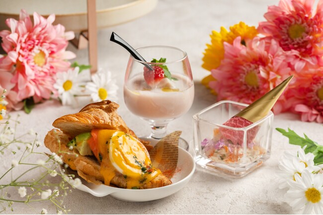 Strawberry ＆ Bunny Afternoon Tea ～White＆Pink～　セイボリーイメージ