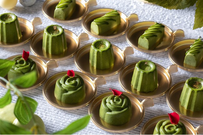 3種の抹茶を食べ比べでご用意する、抹茶ムース(イメージ) 3種の抹茶を食べ比べでご用意する、抹茶ムース(イメージ)
