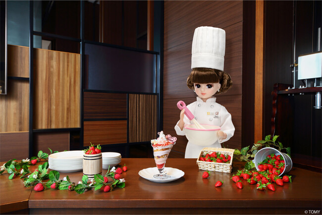 Sky Dining 天空でリカちゃんにパフェを作っていただきました Sky Dining 天空でリカちゃんにパフェを作っていただきました