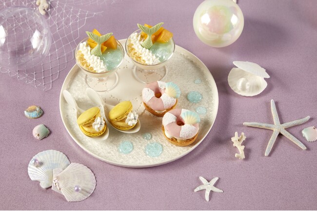 Mermaid Afternoon Tea Set ～sound of the sea～ スイーツ イメージ