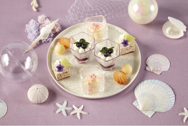 Mermaid Afternoon Tea Set ～sound of the sea～ スイーツ イメージ