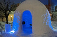 【札幌プリンスホテル】訪日客へのおもてなし日本の冬を代表する雪あそび「かまくら」を体験