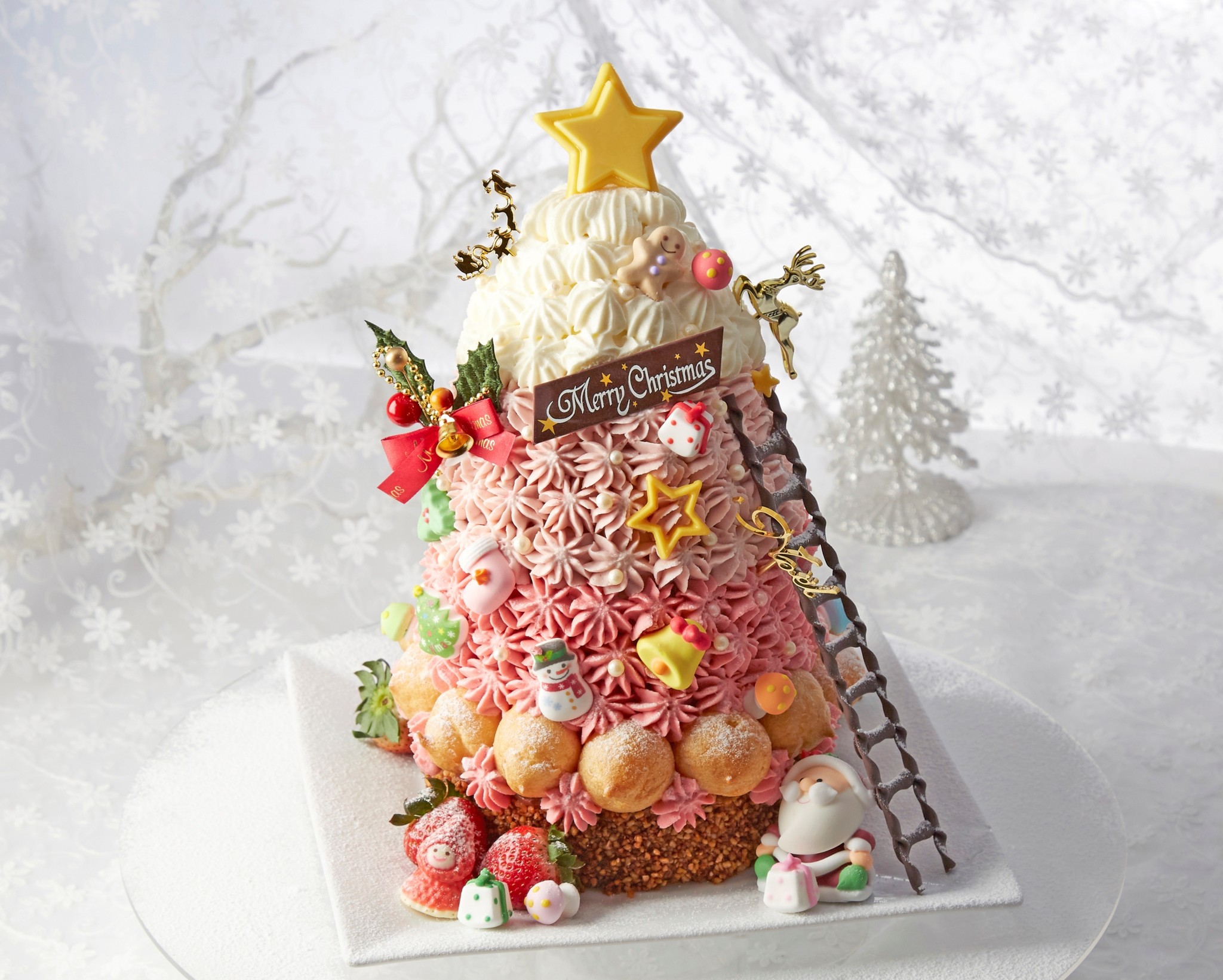 川越プリンスホテル 団欒 をテーマに飾り付けができるクリスマスケーキなど全4種類を販売 株式会社プリンスホテルのプレスリリース
