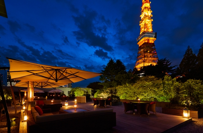東京プリンスホテル　「カフェ＆バー　タワービューテラス」