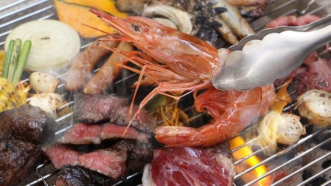 Seafood & Grill YAKIYA のバーべーキュー