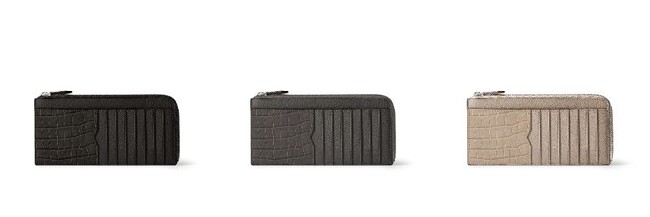 ロング L字ジップ ウォレット ノブレッサ×エンボスクロコレザー ロング L字ジップ ウォレット ノブレッサ×エンボスクロコレザー