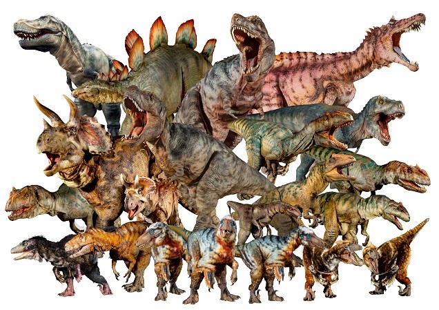 話題のリアル恐竜ライブショーに登場する恐竜18頭を一同に展示 待望の初 恐竜アート展 その名も ディノアライブの恐竜 たち展 株式会社on Artのプレスリリース