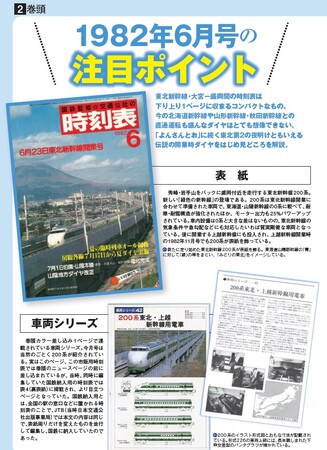 好評 第11弾『時刻表復刻版 1982年6月号』2023年10月14日（土）発売