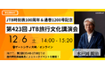 数々の人気観光列車のデザインを手掛ける水戸岡鋭治さん登壇！　第423回 JTB旅行文化講演会（無料/予約制）2025年12月6日（土）開催