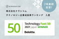 ​2年連続受賞！株式会社クラシコム テクノロジー企業成長率ランキング「2021年 日本テクノロジー　Fast 50」で入賞。