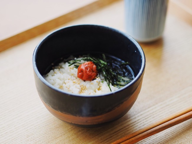夜食のお茶漬け 夜食のお茶漬け