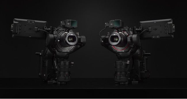 DJI Ronin 4D (左：6Kモデル　右：8Kモデル）
