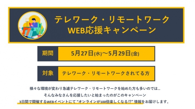 テレワーク・リモートワーク WEB応援キャンペーン