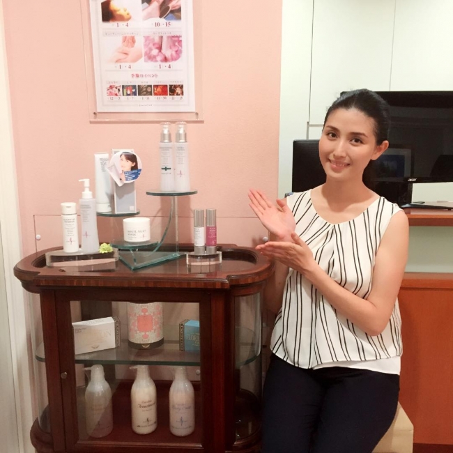 新宿店ご来店時（ご本人のInstagramより）