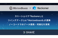 スリーシェイク「Reckoner」とウイングアーク1st「MotionBoard」が連携、ノーコードでのデータ連携・可視化を実現