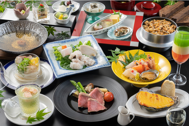 広島の地産地消旬の食材をふんだんに使用した宿屋会席「雅膳」。