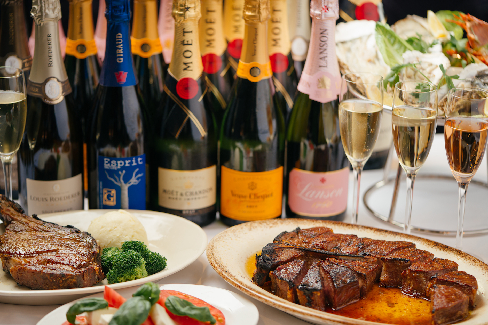 日本レストラン史上初 ５ブランドのマグナムボトルシャンパーニュがフリーフローで競演 Empire Steak House Roppongiマグナム サイズの５大シャンパーニュフリーフローランチ 株式会社tfmのプレスリリース