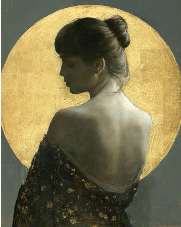 英国現代人物画家が描く～ 女神の誘惑 展 大丸心斎橋店 アールグロ