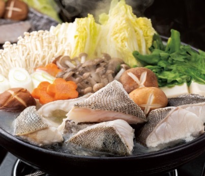 ▲クエ鍋 各日限定100食限定1杯 税込500円 ▲クエ鍋 各日限定100食限定1杯 税込500円