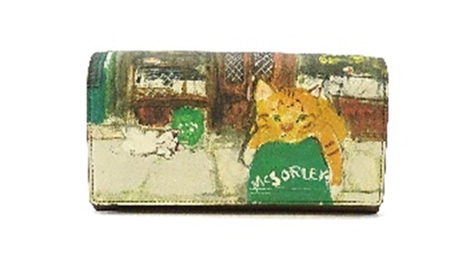 ▲長財布 税込16,500円(縦10cm×横19cm×幅3cm) ▲長財布 税込16,500円(縦10cm×横19cm×幅3cm)