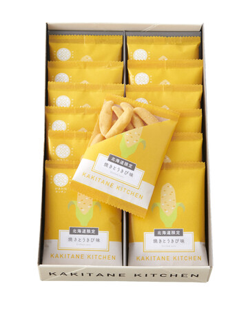 〈かきたねキッチン〉焼きとうきび味　1箱12袋入　1,080円