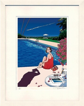 ▲版画「HEART VACATION」121,000円（税込）ジクレー／730×580mm／限定321枚刷り