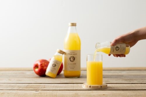 ▲りんごジュース180ml 税込346円 ▲りんごジュース180ml 税込346円