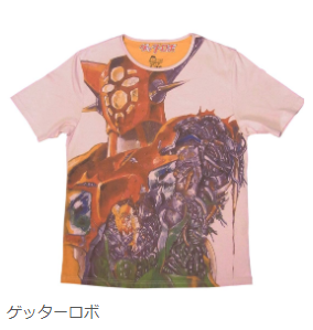 70年代のアニメやロックがｔシャツに 昭和 のかっこいいデザインtシャツ 期間限定で販売 株式会社 大丸松坂屋百貨店のプレスリリース