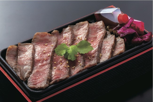 神戸「蔓牛焼肉　太田家」神戸牛赤身ももステーキ弁当　２８８０円