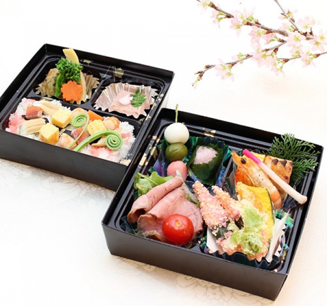 春の彩り「お花見弁当」イメージ